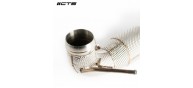 CTS Turbo 3.5" Downpipe with High-Flow Cat for M133