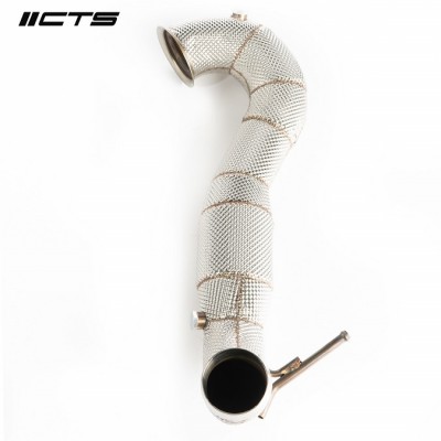 CTS Turbo 3.5" Downpipe with High-Flow Cat for M133