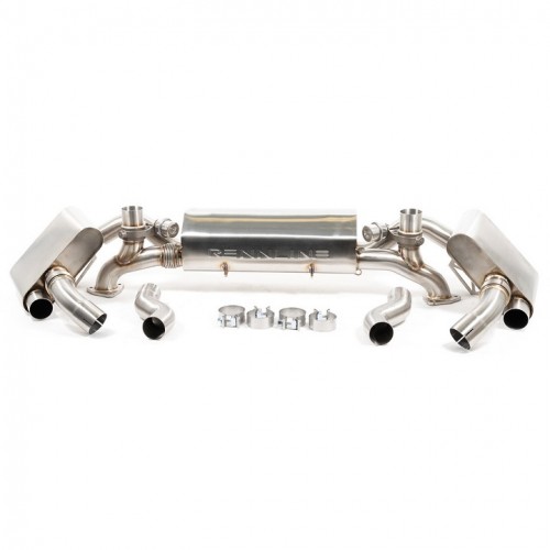 Rennline Stainless Valved Exhaust for 991.1